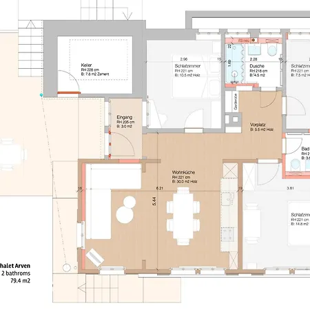 Apartamento Arven 1 Wengen